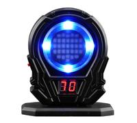 Genérico Jeu d'objectifs électroniques portables : formateur de score avec écran de capteur infrarouge LED, jouet d'entraînement de tir en PP, accessoires pour activités en INT