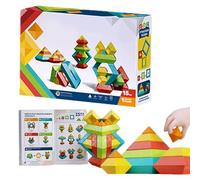Generico Jeu Sensoriel De Construction Pour Enfants,Ensemble De 15 Empilables - Pour Les Enfants De 3 Ans Sur Jeu Éducatif Pour La Motricité Fin À La Maison Et La Maternelle