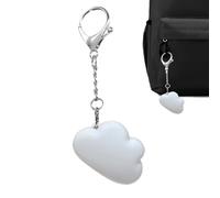 Generico Jolie lumière pour sac à main avec chat, lampe à LED pour sac à main activée au toucher avec capteur automatique, porte-clés rechargeable via USB, pour sacs à main pour femme