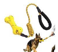 Generico Jouet à mâcher interactif en os pour chien - Nettoyage des dents - Pour petits et grands chiens, récupération, exercice, stimulation anti-inoide