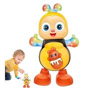 Generico Jouet 'abeille,Abeille musicale | Jouets électriques Jouets musicaux | Interactifs Animaux chantant avec lumières et musique, jouets éducatifs avec des dessins animés, sacs rembourrés
