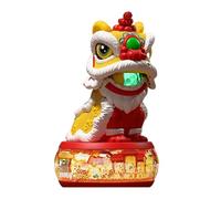 Generico Jouet Animal Marcher, Danse du Lion Électrique Éducative avec Musique Et Jouets Sensoriels Musiques, pour Nouvel an Chinois, Jardin d', Salle de Jeux,