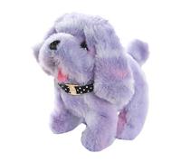 Genérico Jouet Chien Marche - Jouet en peluche chiot, équipe robot | Peluche électronique réaliste pour enfants, filles, vacances, anniversaire, animal adorable, compagnon, cadeau, kit