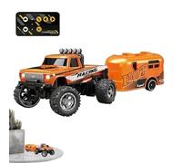 Generico Jouet de camion télécommandé, camion télécommandé pour garçons,Petits jouets de voiture RC | Voiture de course intérieure 2,4 GHz, jouets de voiture RC rechargeables co