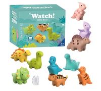 Genérico Jouet de classification des formes de dinosaure : jeu de combinaison d'animaux, activité d'apprentissage éducatif, améliore la coordination et la capacité cognitive de la couleur pa