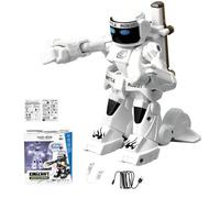 Genérico Jouet de combat avec télécommande de robots de combat : jouet de boxe intelligent avancé 2,4 G, jouet à distance avec fonction de lumière LED qui change de couleur dynamique, idéal pour les