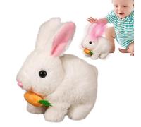 Generico Jouet de Lapin interactif pour Filles - Lapins avec Bruit, en Peluche pour Animaux de Compagnie pour, Parfait pour l'anniversaire