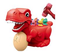 Genérico Jouet de marteau pour , jeu de frappe, jouets éducatifs de dinosaures avec son et lumière - Jouet d'apprentissage de développement précoce avec marteau, activités amusantes