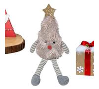 Generico Jouet de Noël en peluche, en peluche douce arbre de Noël | Figures douces Fêtes Décoration De Bureau Maison Jeu Intérieur