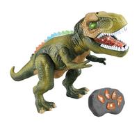 Generico Jouet Dinosaure | Dinosaure Télécommande avec Lumières Pulvérisation et | Figurines électroniques RC Réalistes Jeu pour Garçons Filles Anniversaire Noël Cadeau Fête