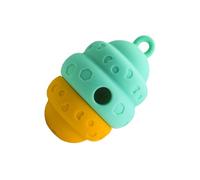 Genérico Jouet distributeur de nourriture pour chiens - Lent pour chiens en silicone anti-mastication - Jeu d'odorat pour mâcher et soulager l'ennui chez les animaux ayant besoin de dents et