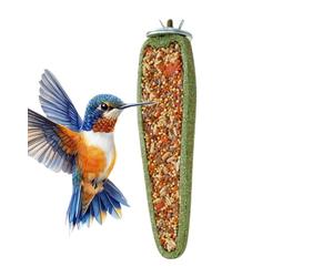 Generico Jouet d'oiseaux debout, perruche, coloré pour enrichir perroquets avec matériel à croquer de sécurité, accessoire de cage, jouet interactif pour anim
