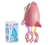 Generico Jouet électrique en Forme de Requin | Lumineuse avec pulvérisation et Anti-Blocage | Jouet Animal pour | pour Les fêtes, Le Jardin d', la Maison, l'anniversaire et Les