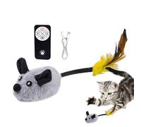 Generico Jouet électrique pour chats - souris mobiles à distance