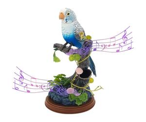 Generico Jouet électrique pour parlant - Perruche branche d'un arbre activé par le son avec fonctions de stimulation et de discours répétés, jouet électronique pour bureau et st