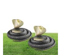 Genérico Jouet en Forme de Faux Serpent | Figurines d'animaux effrayants, Faux Serpent en Caoutchouc pour blagues - pour Anniversaire, fête des, Jour des innocents, Maison, Chambre, Salle de