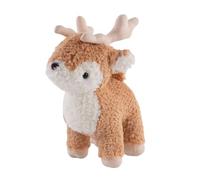 Generico Jouet En Peluche En Forme De Cerf | Figure Douce Pour Décoration 24.9 Cm,Jouets En Peluche Renne | Filles Garçons Petite Amie Saint Anniversaire Canapé Chambre Voiture