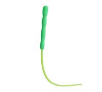 Genérico Jouet en silicone pour chat | Interactive Featherless Wand, Ultra-Light & Durable | Safe Silicone Connector | Indoor Exercise Toy for Kittens & Cats, Fun Playtime
