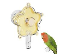 Generico Jouet fourrager - Mangeoire pour perroquets rotatif, accessoire de cage en forme de coloré, jouet durable pour activités de mastication | pour le plaisir et un
