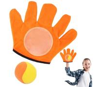 Generico Jouet Gants de Plage Collants,Beach Toss Catch Toy Set Beach Ball Catch Gants Pagaie | Jouets de Jouet de Balle Collant pour Parents,