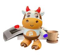 Generico Jouet illuminé - Jouet électronique avec LED, robot musical en mouvement | Jouets interactifs de danses rythmiques pour , garçons et filles, jeux amusants