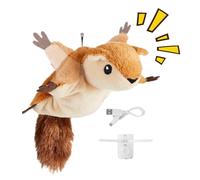 Genérico Jouet interactif pour oiseaux qui chassent les chats - Jouet interactif pour chats qui frappent les oiseaux | Jouet pour chats avec oiseau en mouvement sauteur