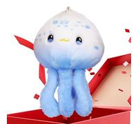 Generico Jouet Méduse | Décoration Mignon Animal Marine - Jouets Méduse en Peluche pour Adultes Filles Garçons Petite Amie Saint Anniversaire Canapé Chambre De Voiture