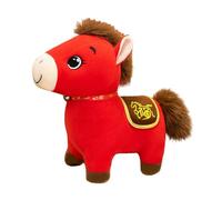 Generico Jouet Peluche Cheval 2026 - Douce Chanceuse, Design Réaliste Et Doux Al, Symbole Et Amour | Peluche Cheval Cadeau pour Famille Amis Noël Nouvel an Compl