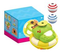 Generico Jouet pour avec lumières - Boule soufflante électrique avec Sons et lumières, Jeu Rotatif éducatif avec Animaux interactifs pour école Maternelle, Chambre et Salon