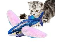 Generico Jouet pour chat, oiseau scintillant rustique, rechargeable par USB, interactif, électroniques avec meubles, pour animaux de compagnie, petits chiens, chats, à la maison, en plein air