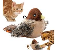 Genérico Jouet pour chats qui pite, hérisson flottant Mahjong Capibara Perroquet - Jouet qui pite et à mâcher avec de l' à chat | pour réduire l'ennui et l'enrichissement de la maison