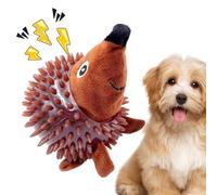 Generico Jouet pour chien avec balle pointue, en peluche pour chiens pour | mâcheurs agressifs, en peluche avec grenouille/hérisson forts et rebondissants - balles jouet pour poule