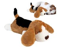 Generico Jouet pour chien avec battement de coeur | animaux en peluche pour chiens, doux et apaisant pour se détendre le sommeil compagnie stimulation enrichissement entraînement au gabiot