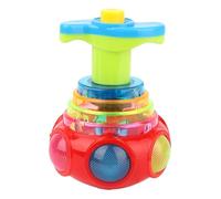 Generico Jouet toupie avec lumière musicale à LED, ensemble de jouets avec gyroscope clignotant, lumineux coloré | Jouet rotatif sensoriel interactif avec spinner clignotant