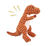 Generico Jouets à croquer chiots | Dinosaure souple de dentition 20 cm - Jouets pour mâcheurs agressifs, pour chiens de grande taille, moyenne, grande antinoie, sevrage stimulant jeu