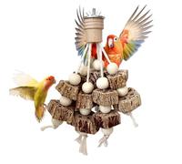 Generico Jouets à mâcher | Entraînement et jeu calopsittes - Jouets pour limer le bec des | Pour Ara Conuro parents et amoureux des animaux refuges zoo volière salon chambre bureau maison