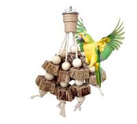 Generico Jouets à mâcher pour oiseaux, dressage et jeu de calopsittes | Jouet interactif pour perroquets, propriétaires, amoureux des animaux, dresseurs, abris volières, salon, chambre