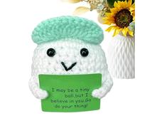 Generico Jouets Au Crochet | Tricot Avec Balle De Golf - Souvenir Décor Intérieur pour Maison Bureau Fêtes Salon Salle De Bains Anniversaire Noël