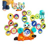 Generico Jouets avec engrenages pour enfants - activités éducatives d'apprentissage, de construction éducative | pour garçons et filles pour fêtes maison maternelle école voyage plage
