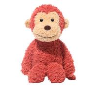 Genérico Jouets d'animaux en Peluche : Design de Construction Textile, Adorable Figurine de de Primate, Assis en Peluche Qui Peut se blottir, Accent intérieur de Confort visuel