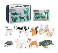 Generico Jouets D'Assemblage, Jeux De Construction 3D Moi Réaliste, Puzzle Éducatif Animaux, Enfants Noël Anniversaire École Pâques Voyage Fête Prix De L'école D'enfance