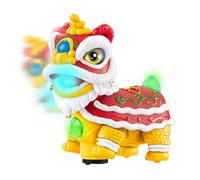 Generico Jouets de danse de lion électrique - chinois, jouets de danse lion | Ornement de lion éclairé, du Nouvel An, lion, jouets avec musique pour Au