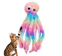 Generico Jouets de mastication pour chats d'intérieur - chatons intérieurs des jouets du département, en jouet jouet | Artisanat vraiment unique, Octopus Cartoon Sweet Animals Company,