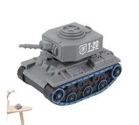 Genérico Jouets de réservoir pour, Appuyez sur Tank Toy Boys Fiesties Favors | Jouet éducatif de Camion de Bataille de Char résistant pour Anniversaire