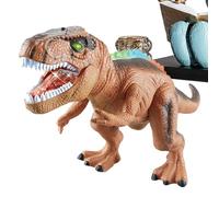 Generico Jouets Dinosaure Pour | Dinosaure Télécommande avec Lumières, Eau et - Robot Marche Réaliste Électronique Rc, Cadeau Anniversaire , Scolaire Fête