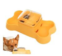 Genérico Jouets Distributeur de snacks pour chats Interactif pour animaux domestiques Distributeur interactif alimentation lente pour exercice, divertissement, stress intérieur extérieur maison