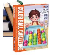 Genérico Jouets éducatifs pour tout-petits | 1 jouet coloré avec boules pour classer | Jouet de motricité sensorielle 26 21 4,3 cm pour maternelle, préscolaire