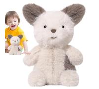 Genérico Jouets en peluche en forme de chien - Tendre et doux pour enfants, bébés, adolescents, bébés, cadeaux familiaux, anniversaires et accompagnement