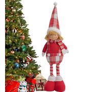 Generico Jouets en Peluche Noël, Dessins Animés Noël - Décorations De Noël Portables, Créatifs pour Filles Étagères, Chambre