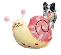 Genérico Jouets en peluche pour chiens, jouet interactif puzzle pour chiens - Fournitures à mâcher pour chiots de petites races d'escargot Outil apaisant pour broyer les dents